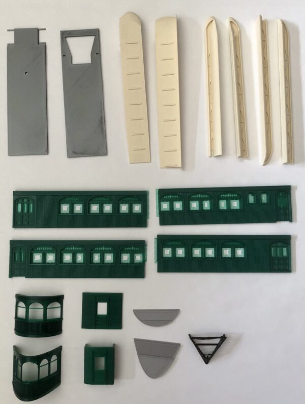 Windsplitter Interurban O Scale Beginners Kit of Traction Modelers 3D Printed PN#9K - Image 2