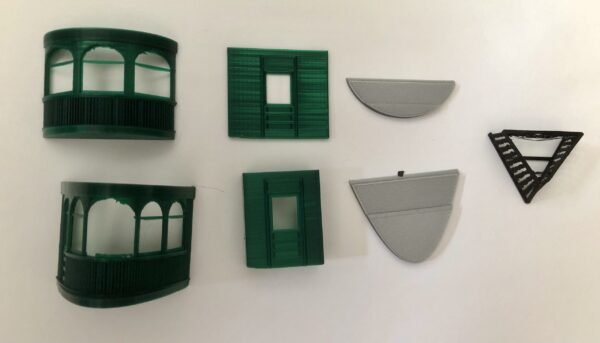 Windsplitter Interurban O Scale Beginners Kit of Traction Modelers 3D Printed PN#9K - Image 3