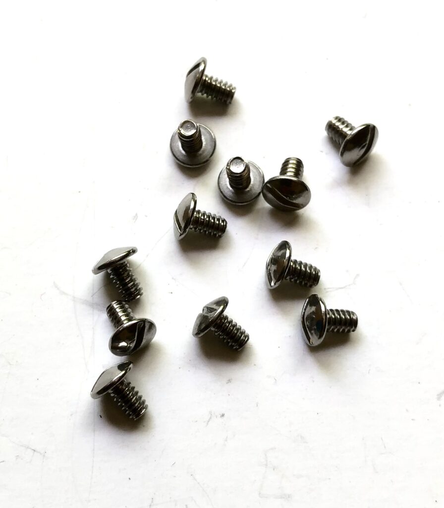 4 40 X 3 16 Bind Head Slotted Steel Screws 12 package PN C1402 All 4-40-x-3-16-bind-head-slotted-steel-screws-12-package-pn-c1402-all