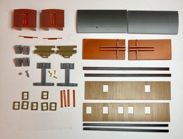 All Nation NYC "Riders Car" Basic Beginners KIT 3D Printed O Scale (Minus Trucks) PN#408ANK - Image 2
