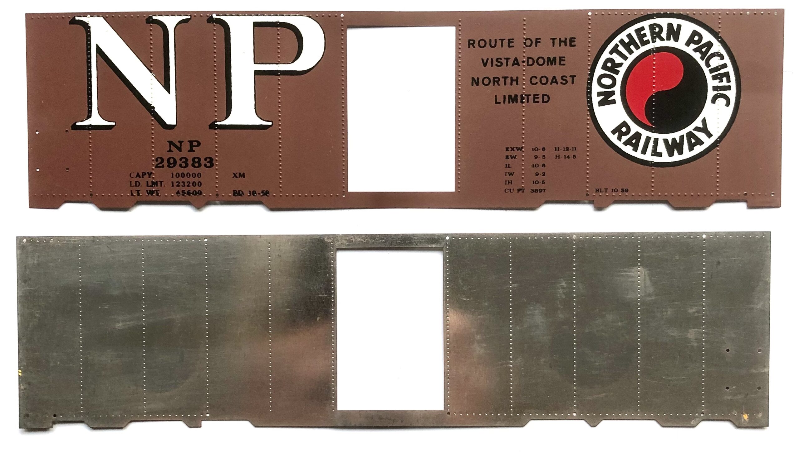 All Nation 40' Steel Boxcar BASIC Starter Kit (32 Sides to Choose From) PN#495AN - Image 10
