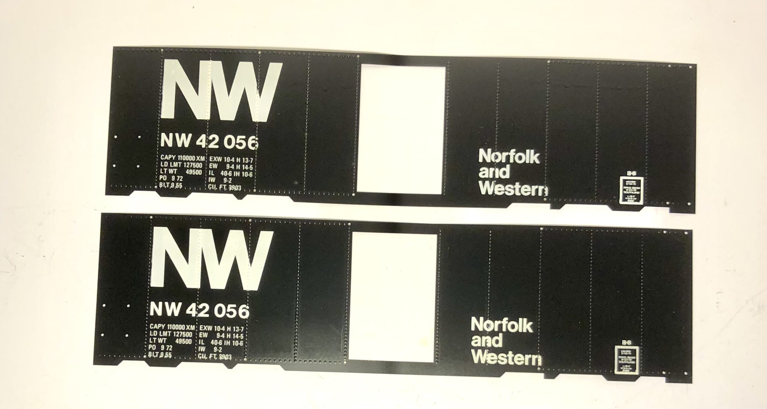 All Nation 40' Steel Boxcar BASIC Starter Kit (32 Sides to Choose From) PN#495AN - Image 27