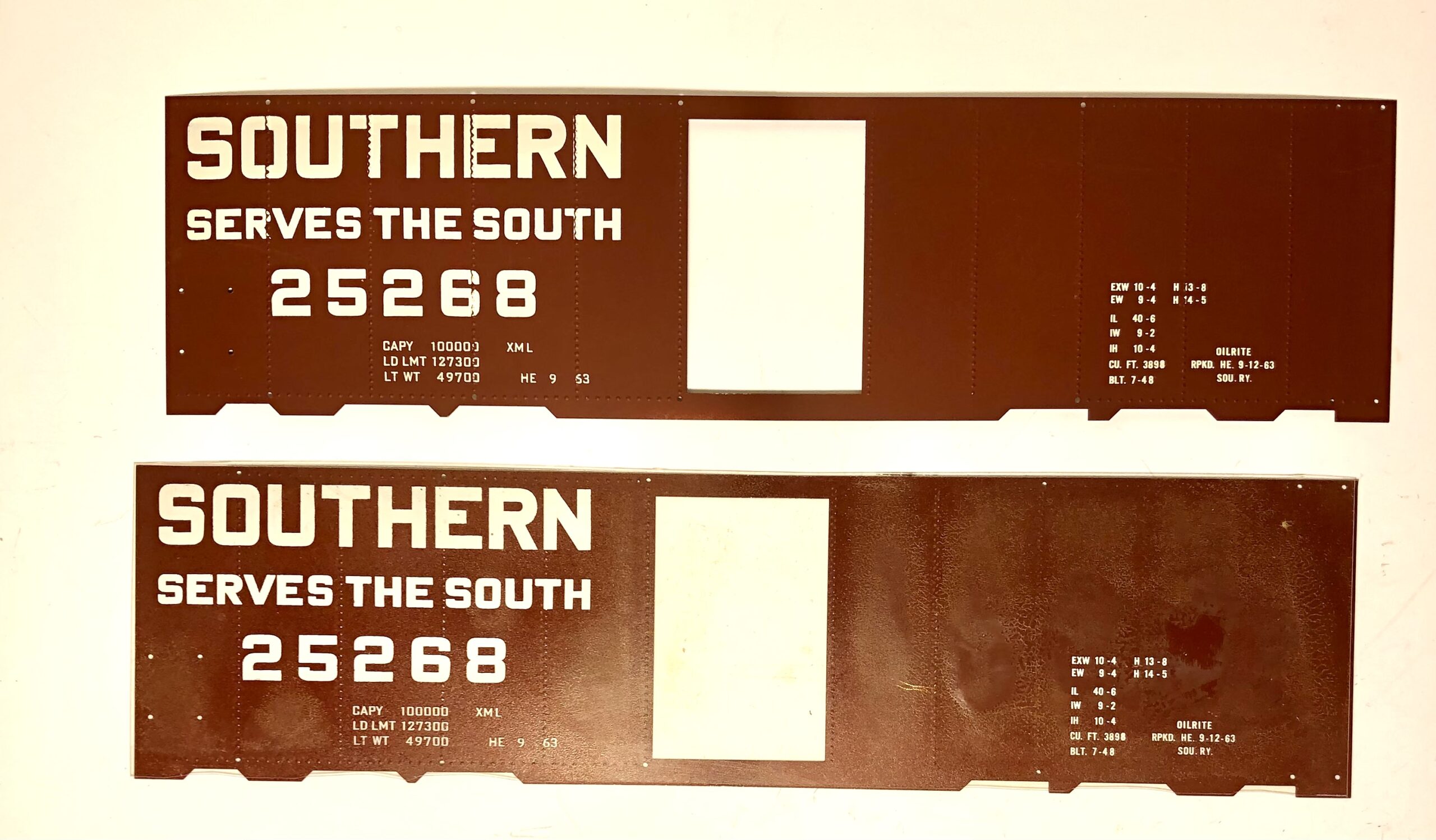 All Nation 40' Steel Boxcar BASIC Starter Kit (32 Sides to Choose From) PN#495AN - Image 21