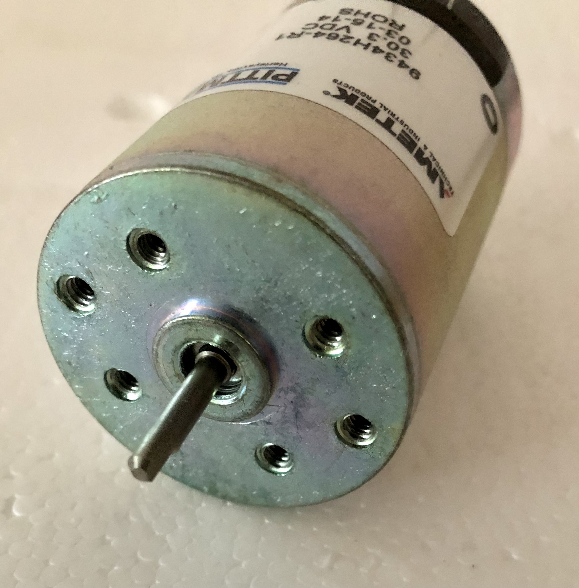 Pittman Motor 30.3 vdc (60mm Length, 40mm Diameter) Double Shaft NEW PN