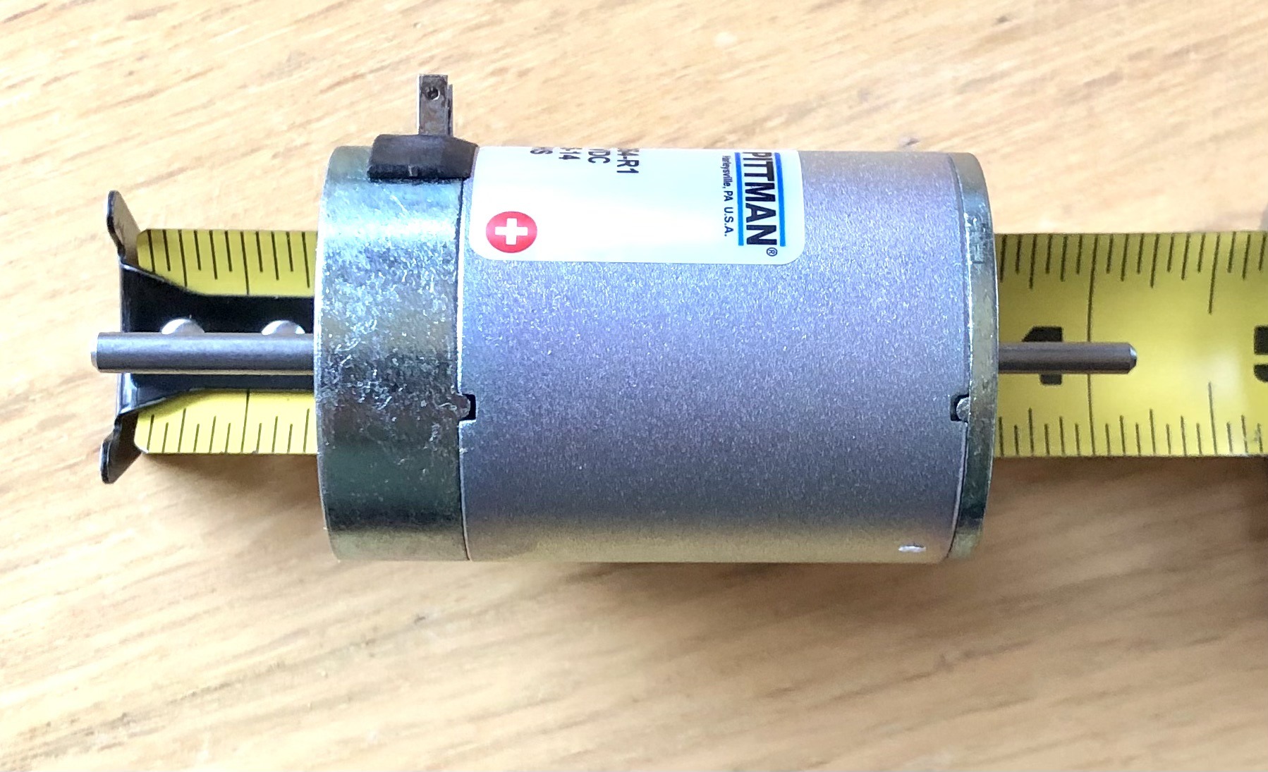 Pittman Motor 30.3 vdc (60mm Length, 40mm Diameter) Double Shaft NEW PN