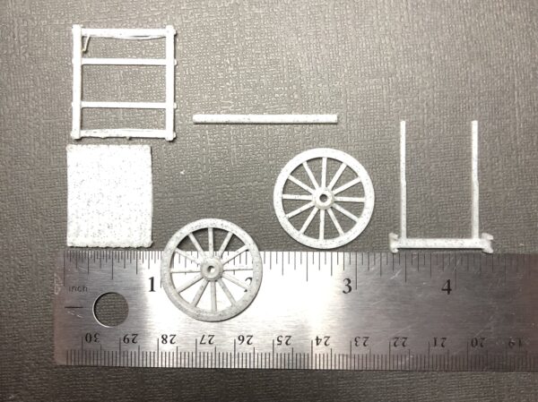 Ox Cart 6 Piece KIT 3D Printed PN#586AN - Image 3