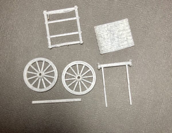 Ox Cart 6 Piece KIT 3D Printed PN#586AN - Image 2