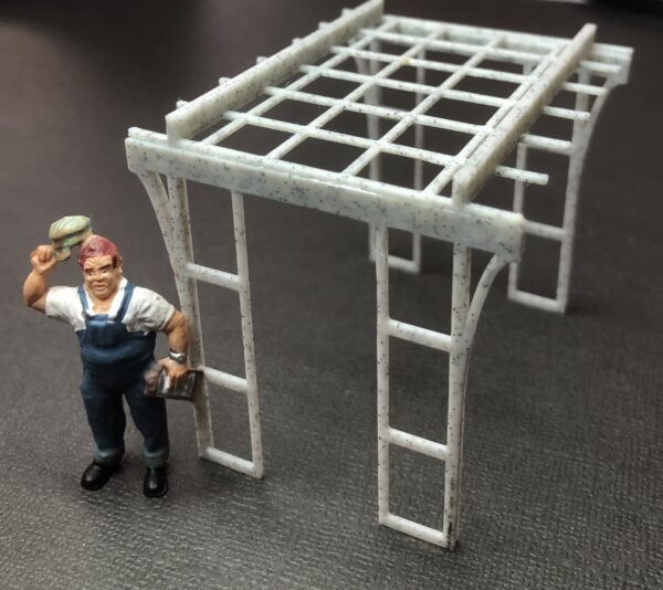 Pergola 3 Piece KIT 3D Printed PN#587AN