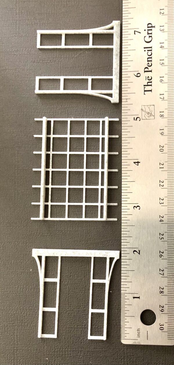 Pergola 3 Piece KIT 3D Printed PN#587AN - Image 3