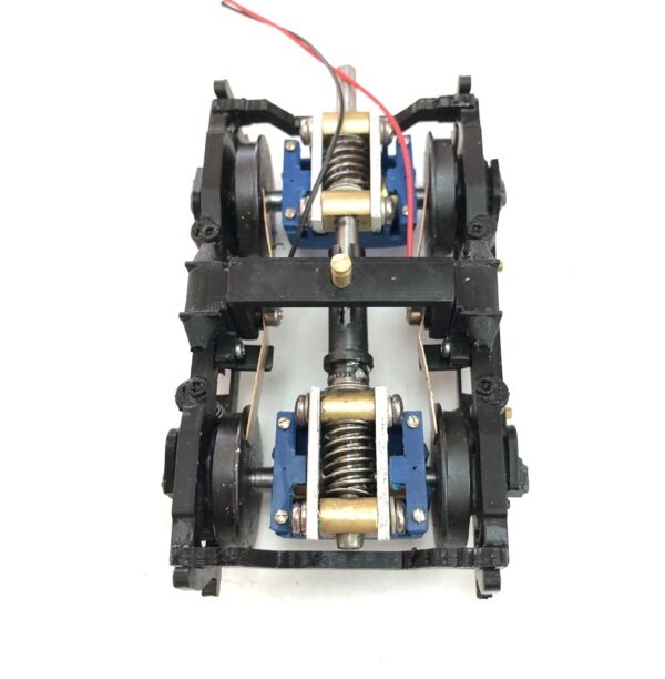 All Nation AAR Type A Power Truck, 2 Small Gear Units (9027) ASSEMBLED PN#605AN - Image 4