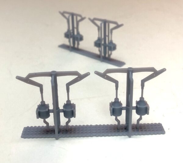 Brake Cylinders AAR Type B (4/Pack) Resin PN#603AN - Image 2