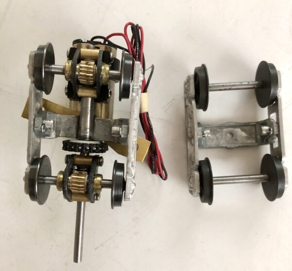 All Nation RDC Power Truck Chain Drive & Trailing Truck - 12VPittman PN#443AN - Image 6