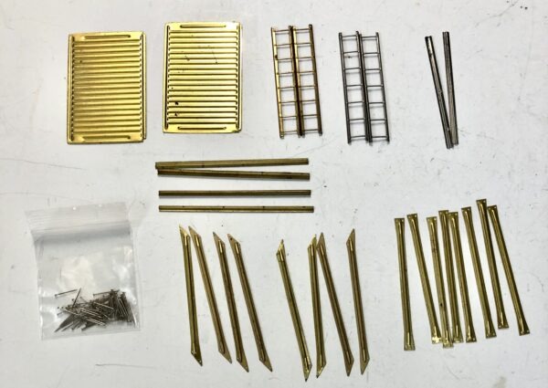 Outside Braced Boxcar Sub-assembly Detail Kit PN#6550
