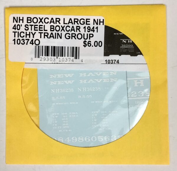 NH Boxcar Large NH 40' Steel Boxcar 1941 PN#D22