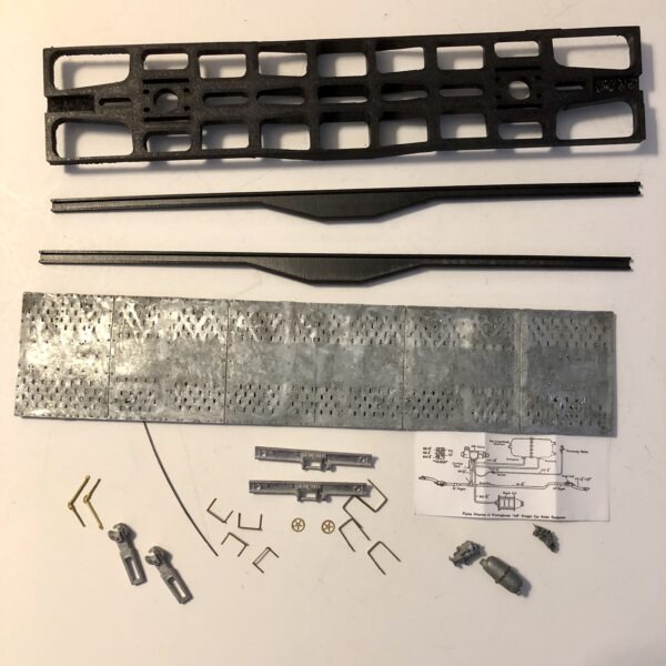200 Ton Flat Car Kit (Minus Trucks) PN#678ANK