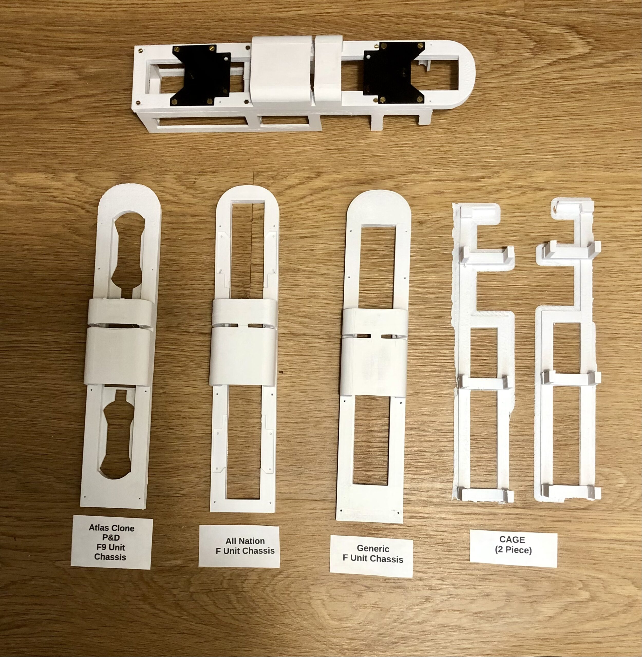 Chassis, Tank & Cage: Atlas F9 Clone/P&D F Units, All Nation F Units or Generic F Unit Restoration (You Choose) PN#679ANK - Image 2