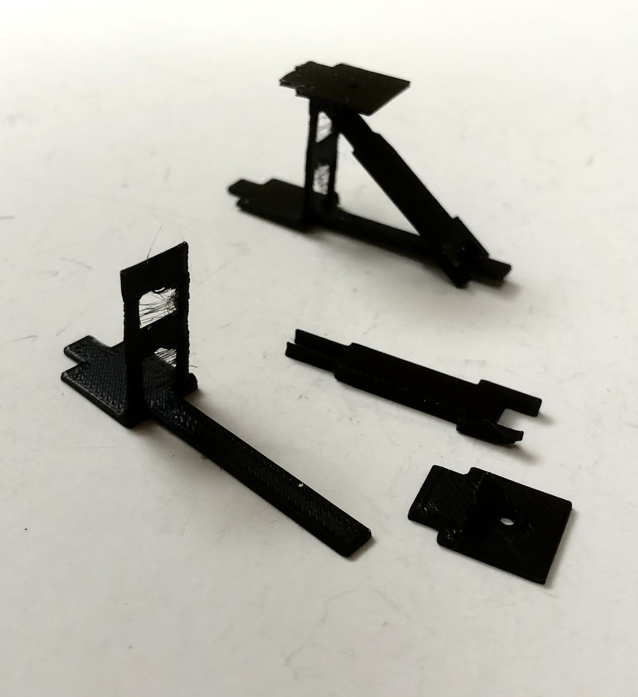 Hitch Flat Car (12 sets - 3 pieces Kit /bag) PN#691AN