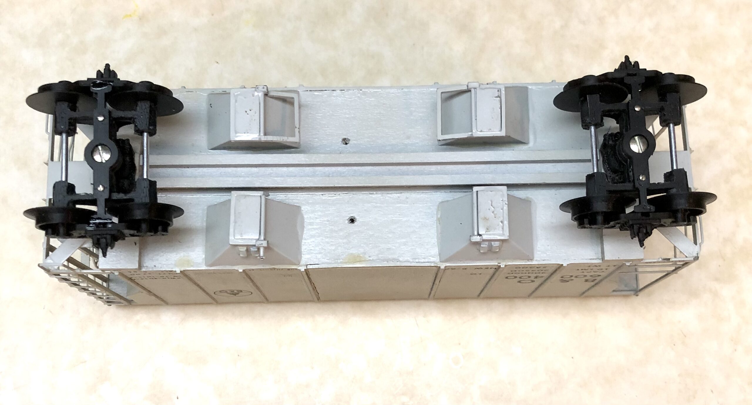 Scale Model Railways Megow 31' 3" C&O Steel Caboose KIT With 1 Pair L Gauge Pop-on Pop-off Trucks 3D Printed PN#3620ANKLGauge - Image 25