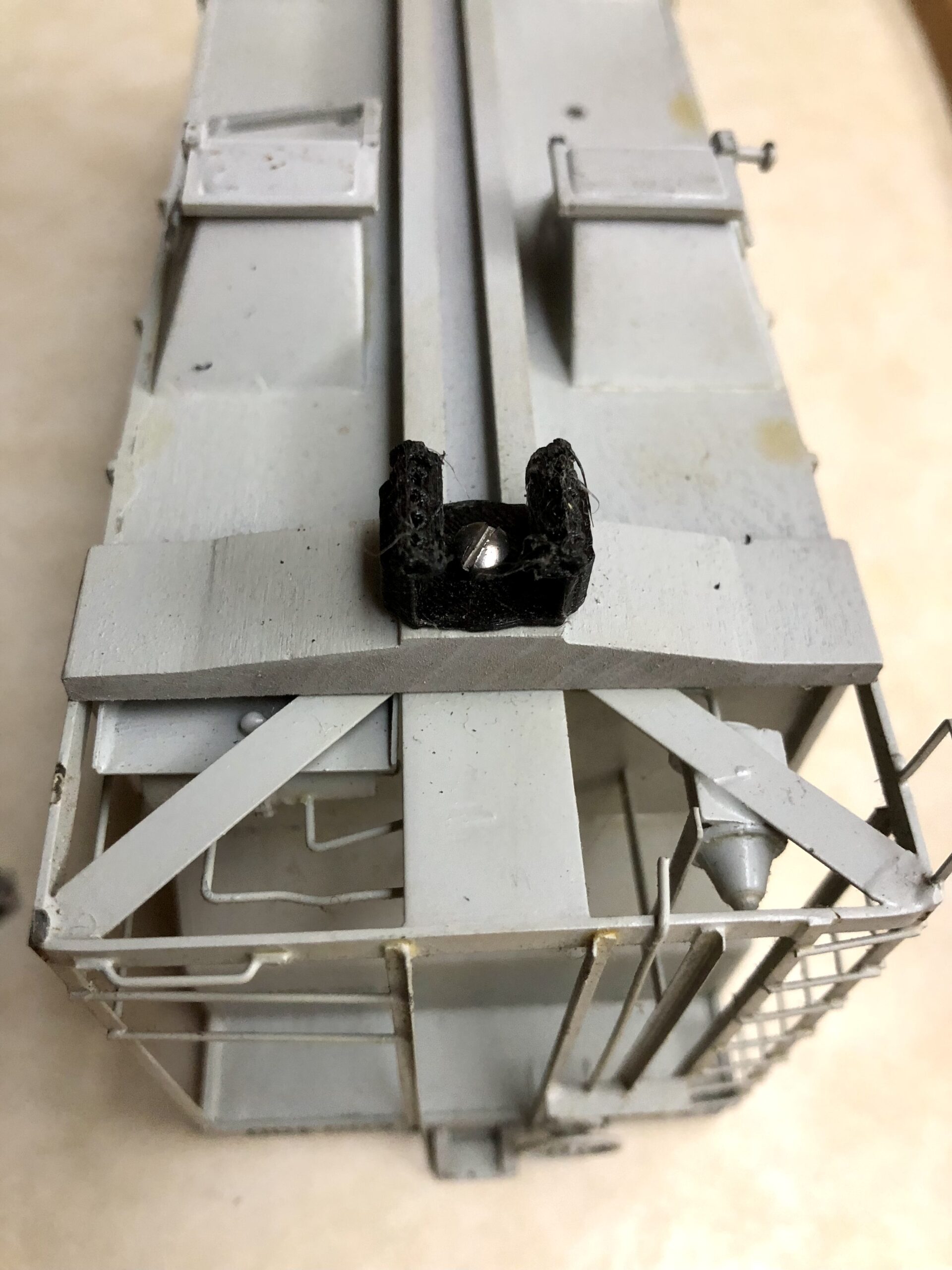 Scale Model Railways Megow 31' 3" C&O Steel Caboose KIT With 1 Pair L Gauge Pop-on Pop-off Trucks 3D Printed PN#3620ANKLGauge - Image 28