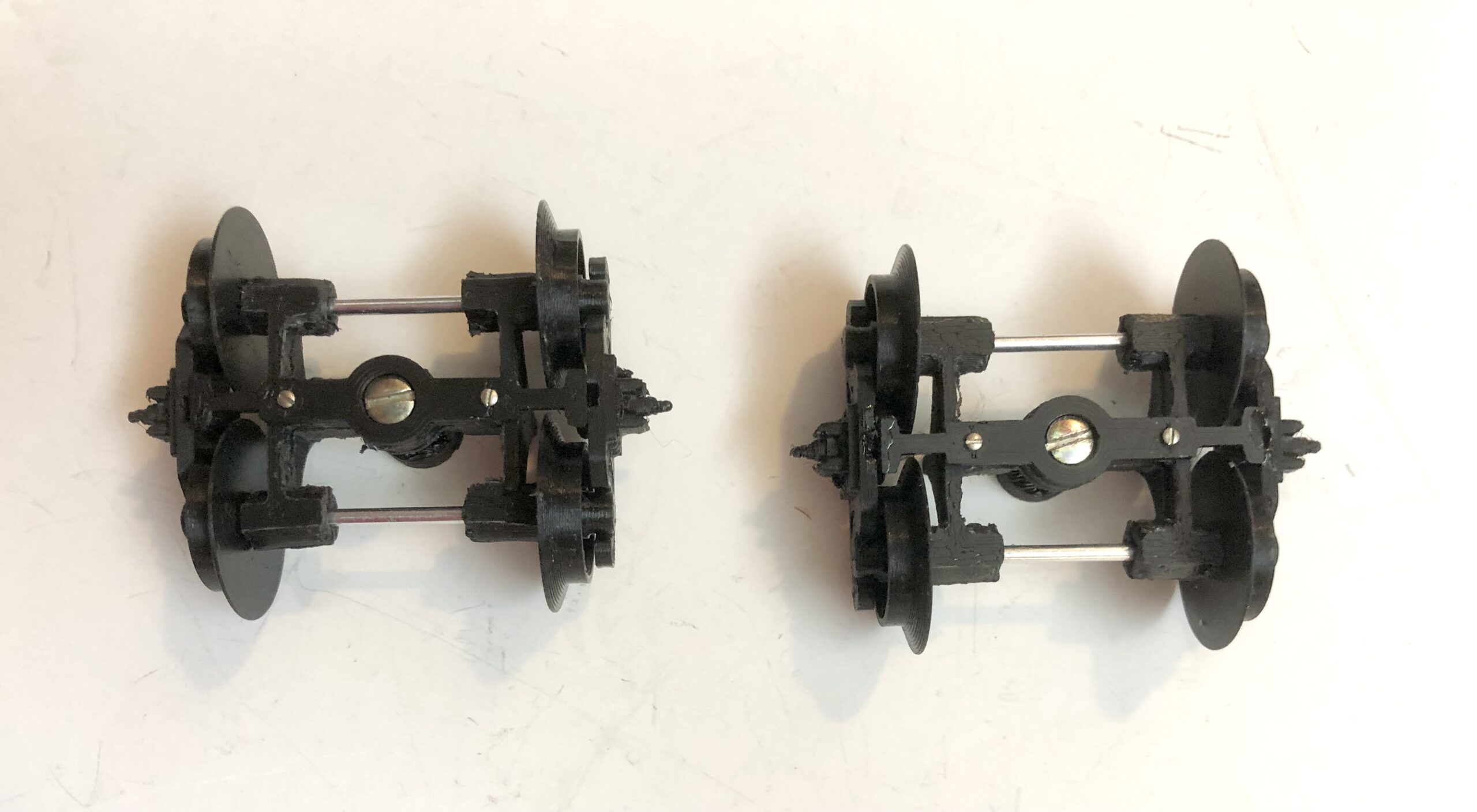 Scale Model Railways Megow 31' 3" C&O Steel Caboose KIT With 1 Pair L Gauge Pop-on Pop-off Trucks 3D Printed PN#3620ANKLGauge - Image 21