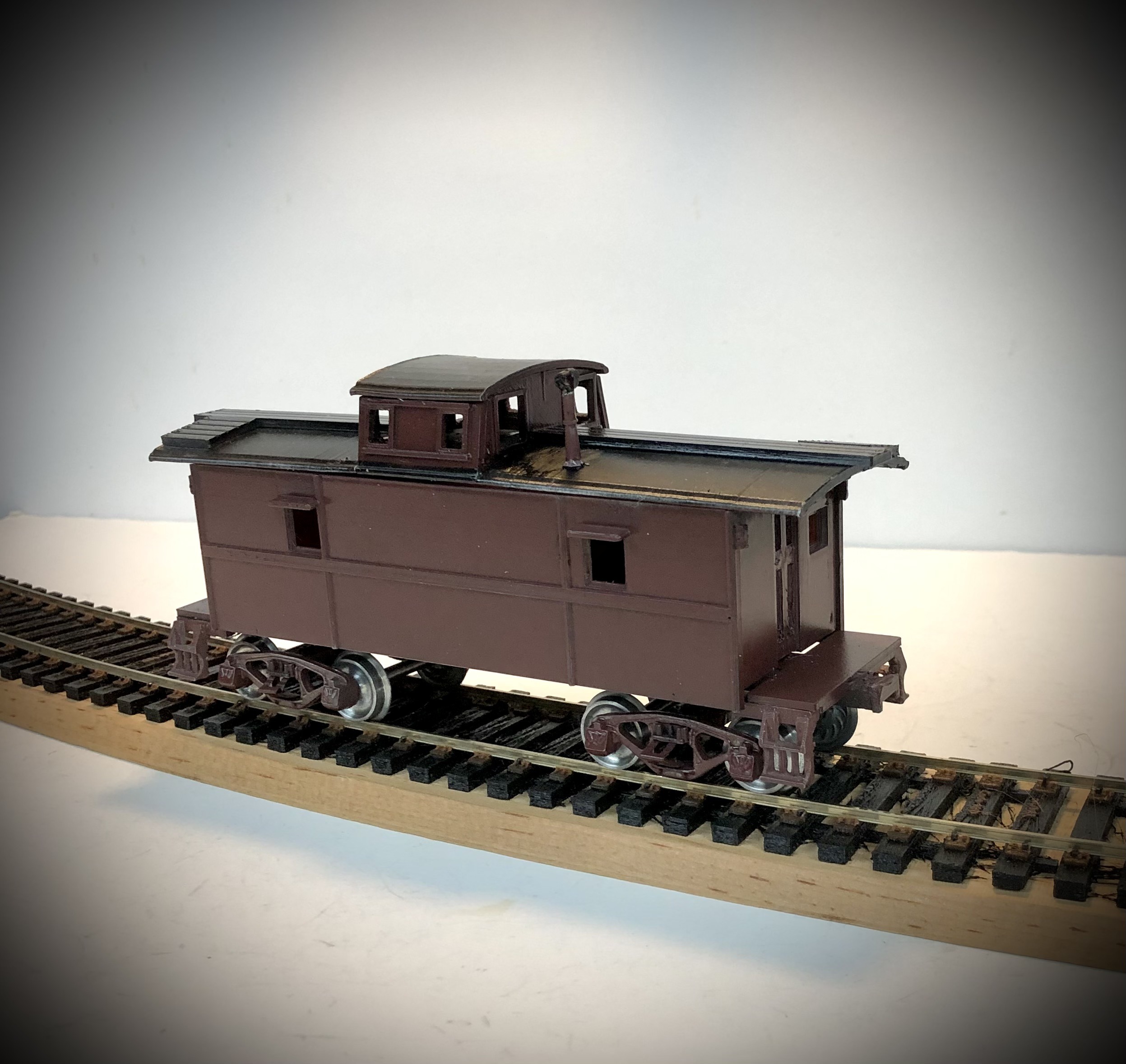 Scale Model Railways Megow 31' 3" C&O Steel Caboose Kit 3D Printed (Minus Trucks) PN#3620ANK - Image 7
