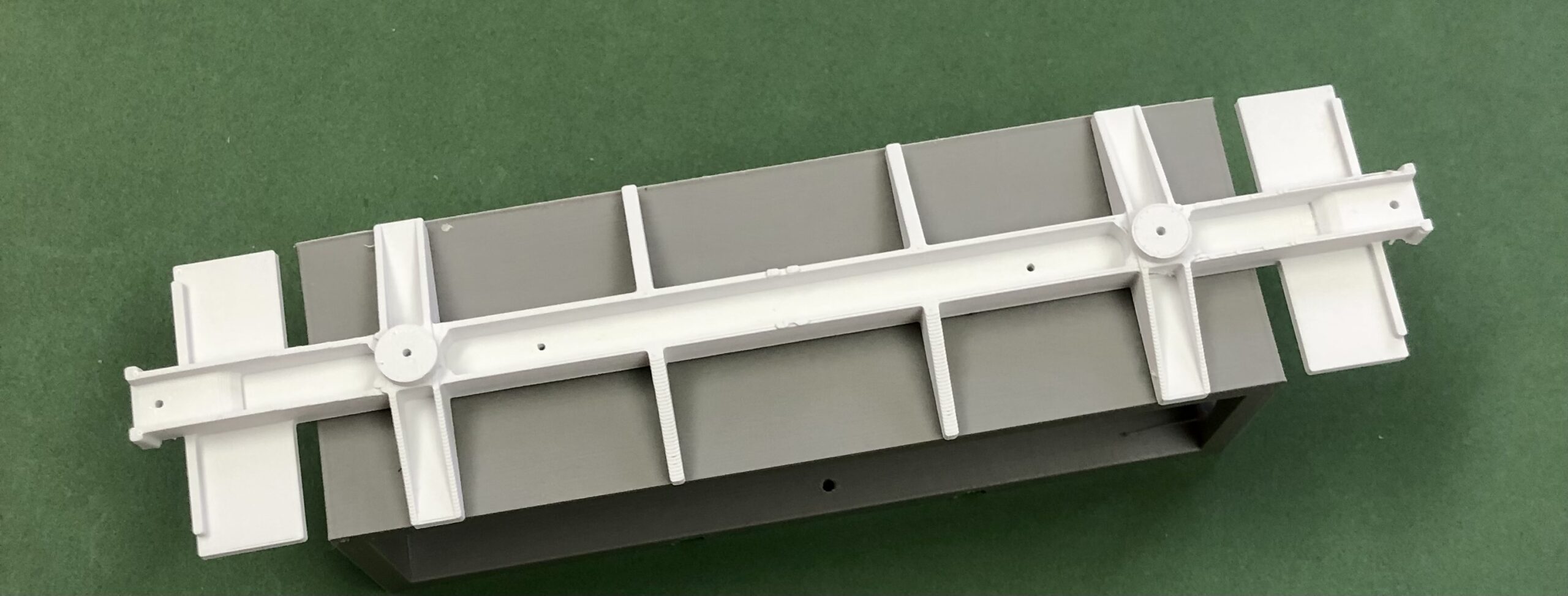 Scale Model Railways Megow 31' 3" C&O Steel Caboose Kit 3D Printed (Minus Trucks) PN#3620ANK - Image 15