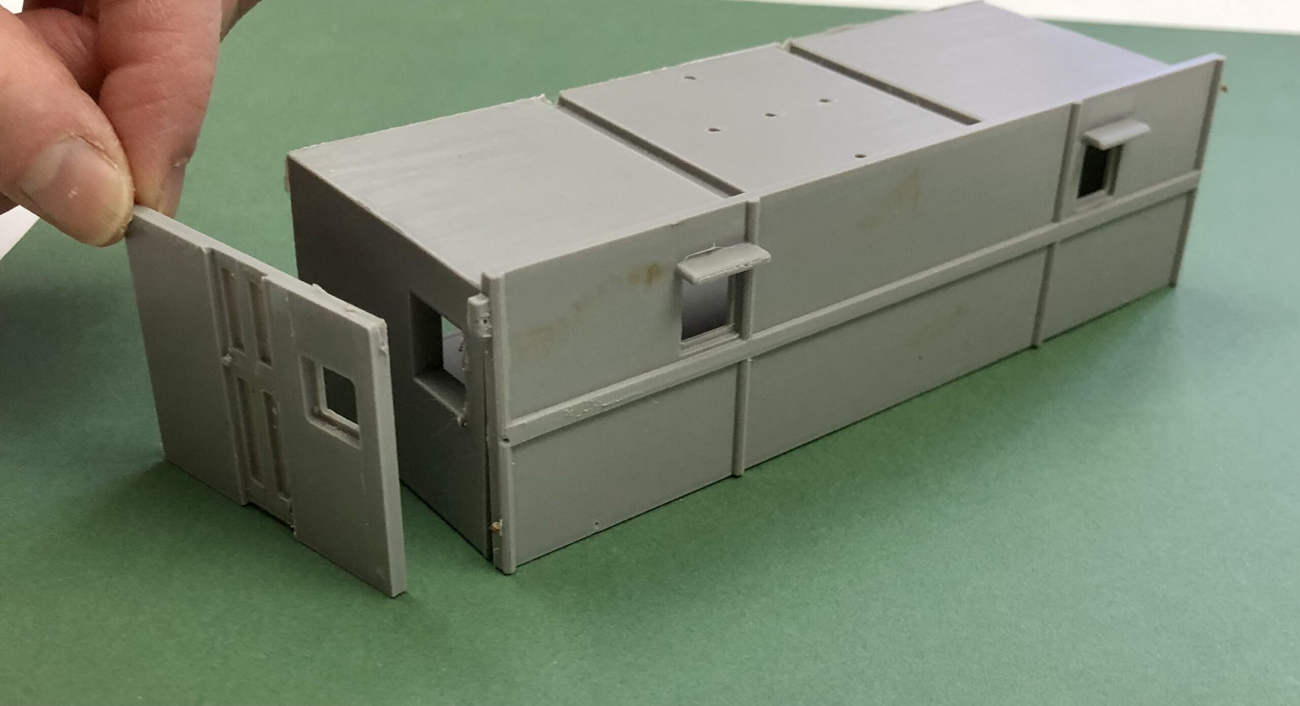 Scale Model Railways Megow 31' 3" C&O Steel Caboose Kit 3D Printed (Minus Trucks) PN#3620ANK - Image 14